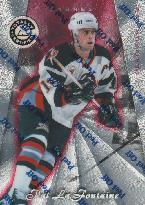 1997-98 Pinnacle Totally Certified Platinum Red #80 Pat Lafontaine
