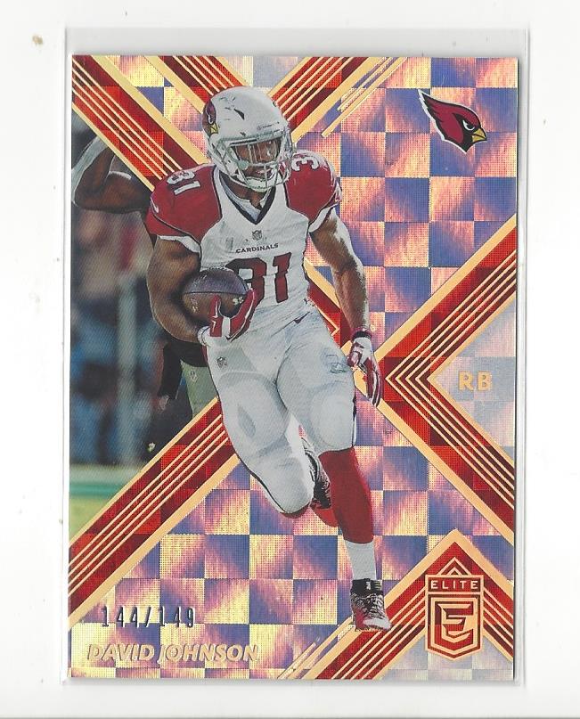 2017 Elite Red #2 David Johnson