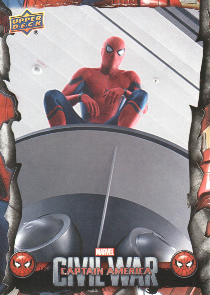 2017 Upper Deck Spider-Man Homecoming Civil War Images #CW2 View from the Top