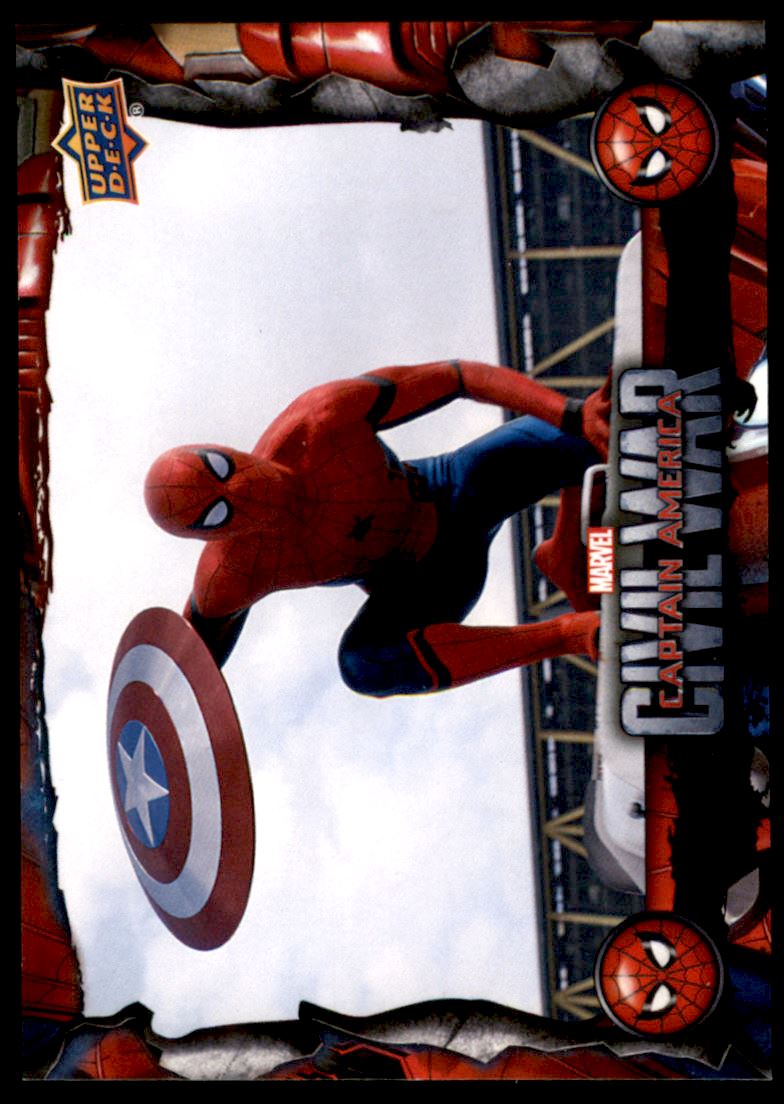 2017 Upper Deck Spider-Man Homecoming Civil War Images #CW10 Stealing the Shield