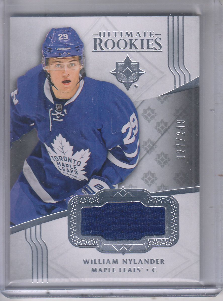 2016-17 Ultimate Collection Silver #156 William Nylander JSY