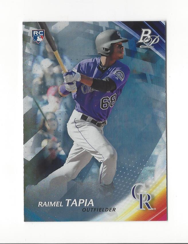 2017 Bowman Platinum #47 Raimel Tapia RC