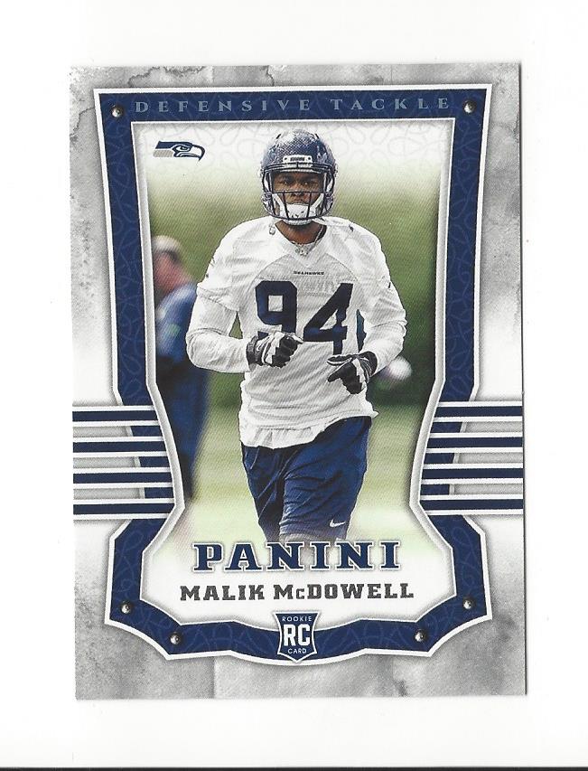 2017 Panini #159 Malik McDowell RC