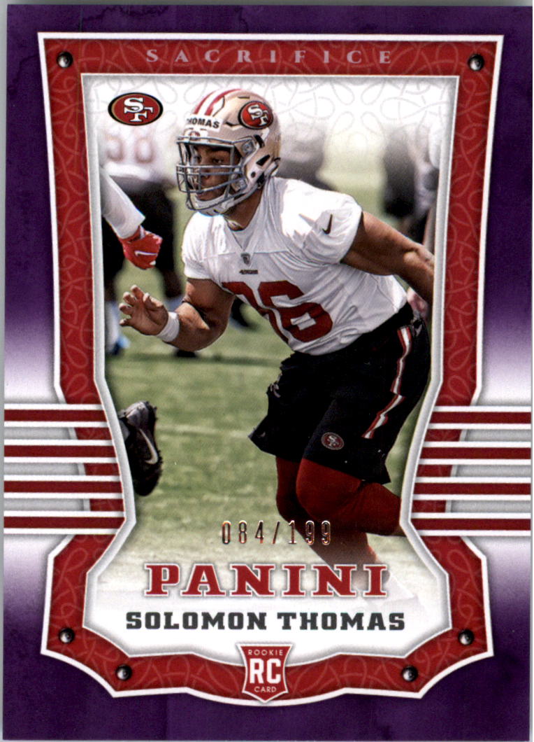 2018 Panini Prestige #4 Solomon Thomas San Francisco 49ers