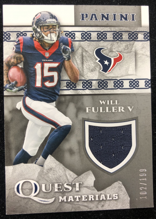 2017 Panini Quest Jerseys #18 Will Fuller V