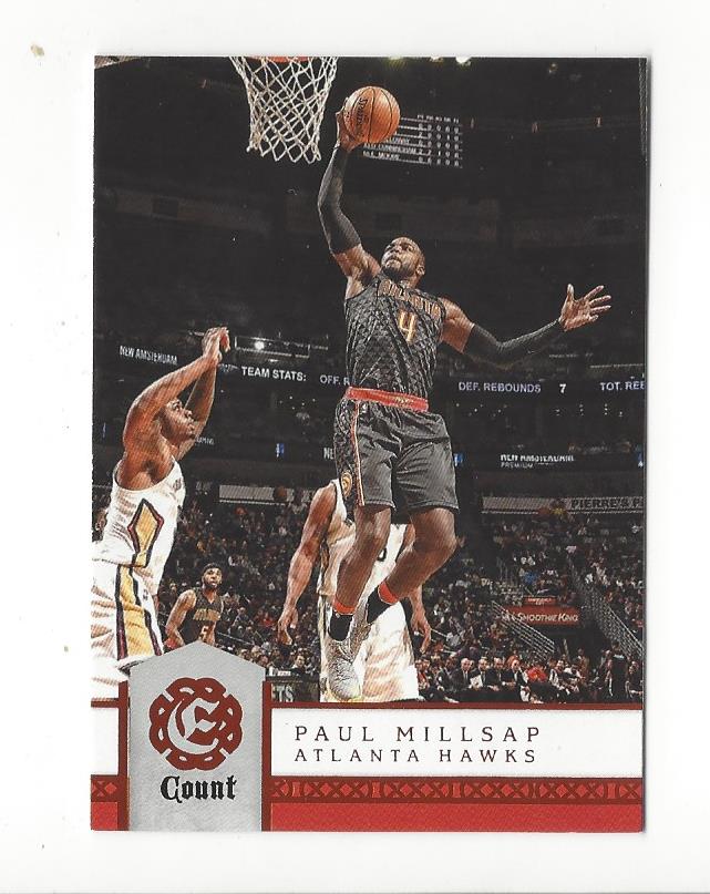 2016-17 Panini Excalibur Count #2 Paul Millsap