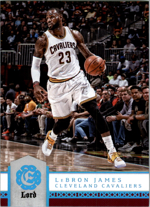 2016-17 Panini Excalibur Lord #31 LeBron James