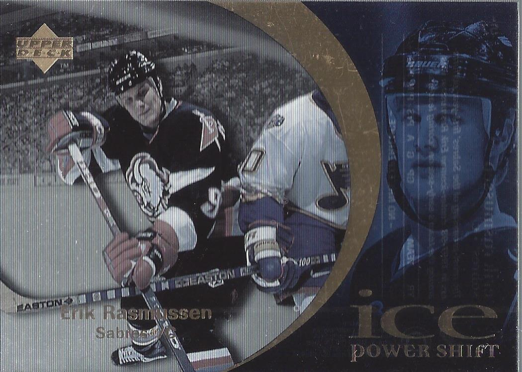 1997-98 Upper Deck Ice Power Shift #57 Erik Rasmussen