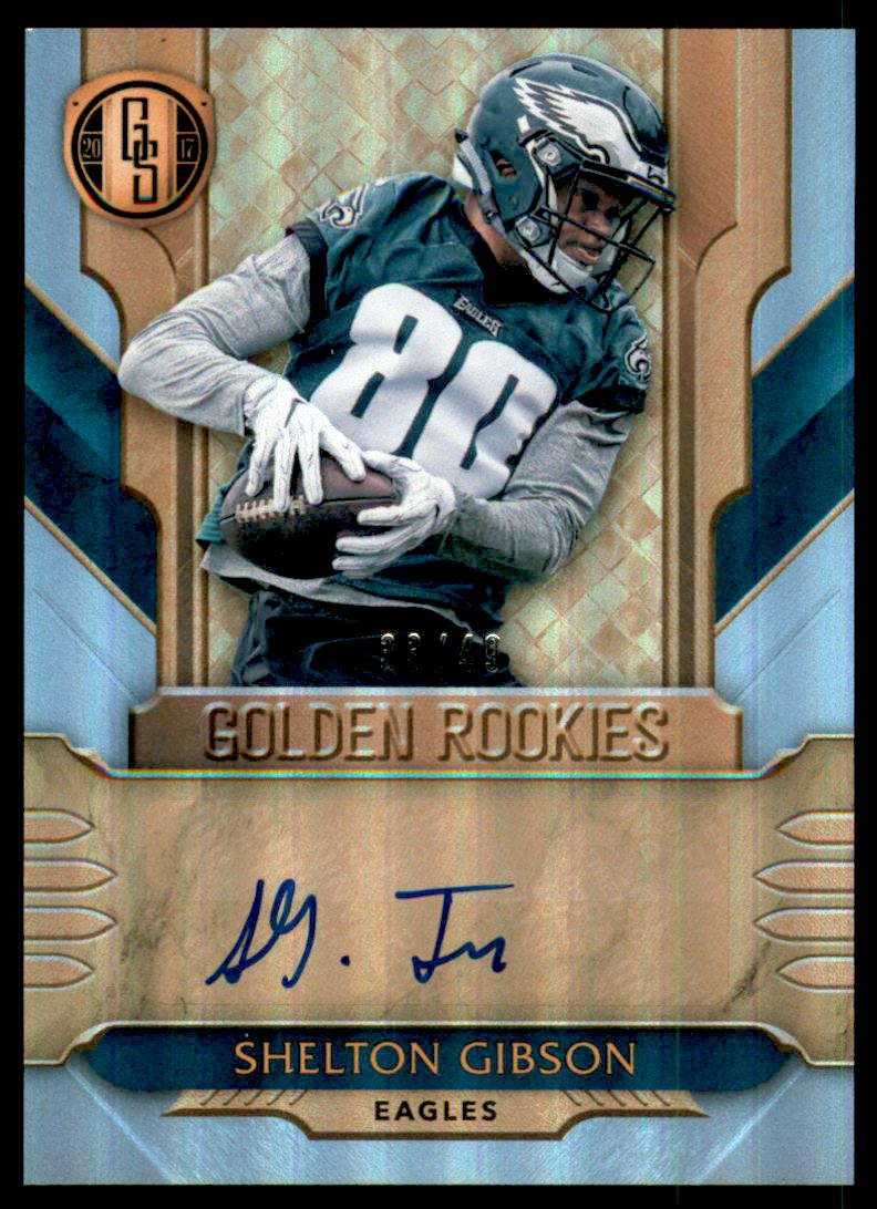 2017 Panini Gold Standard Golden Rookies Autographs Platinum #8 Shelton Gibson