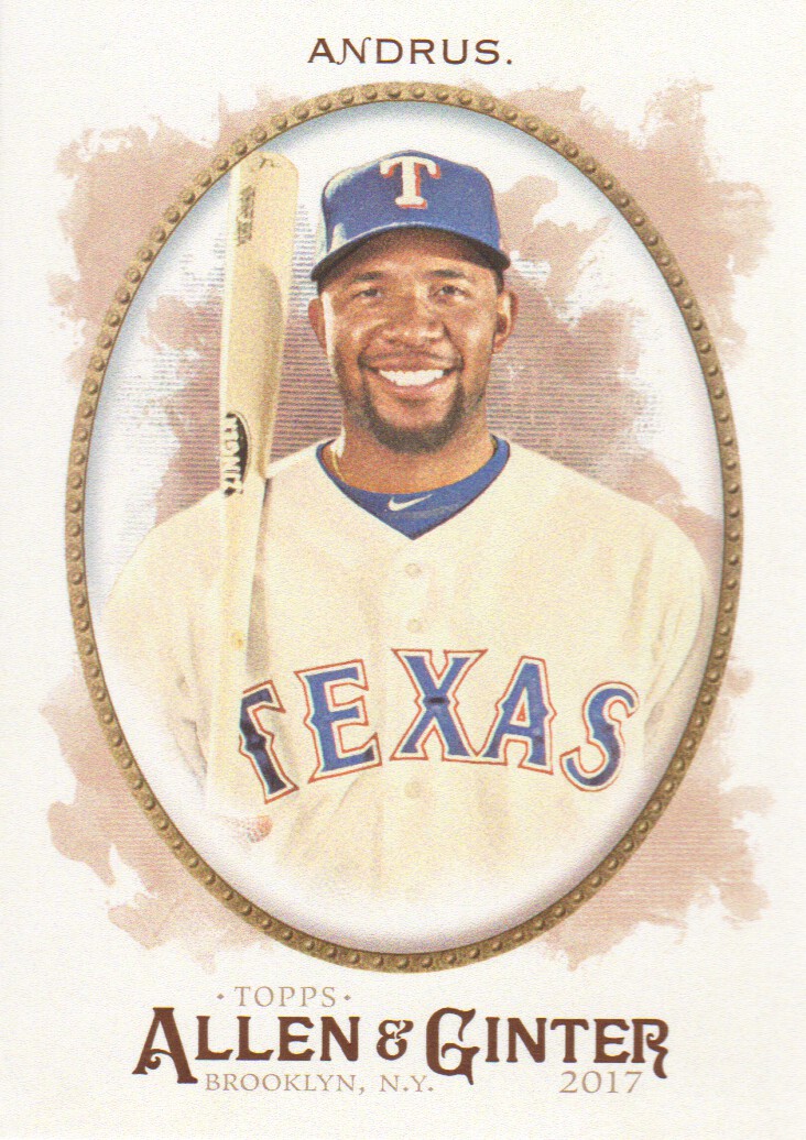 2017 Topps Allen and Ginter #287 Elvis Andrus