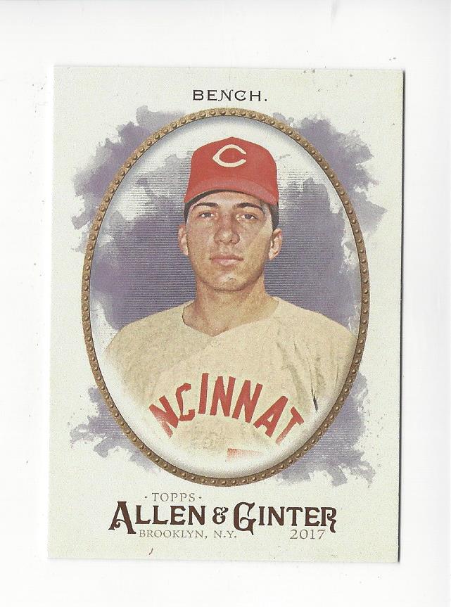 Johnny Bench cards (1988-2023) Reds - You Choose