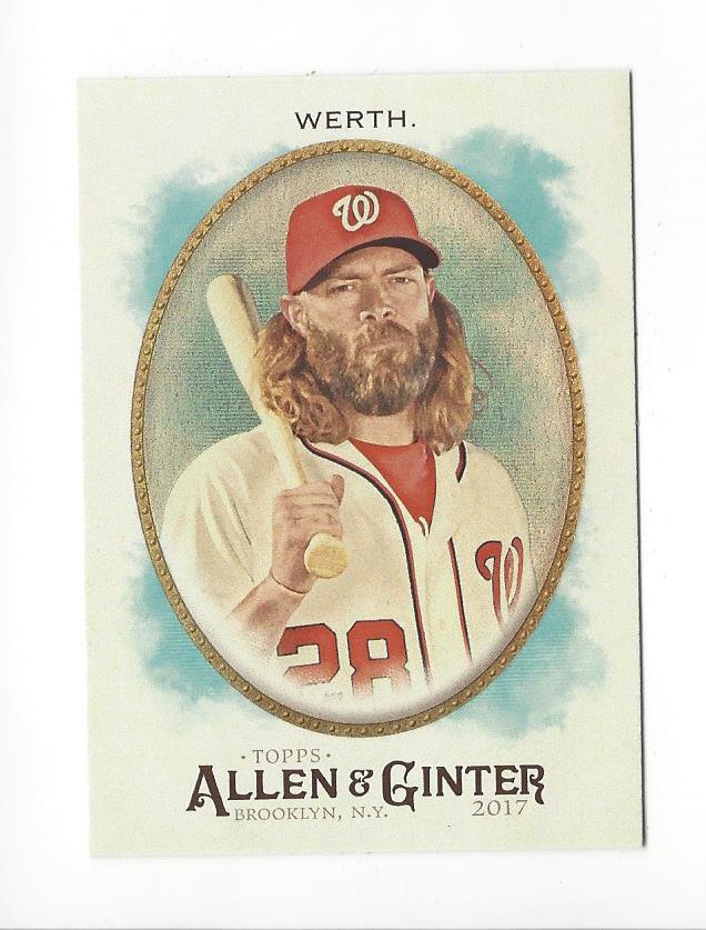 2017 Allen and Ginter Hot Box Parallel Singles (1-200) - You Choose