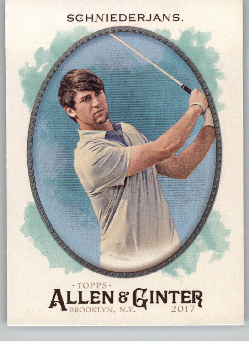 2017 Topps Allen and Ginter Hot Box Foil #127 Ollie Schniederjans