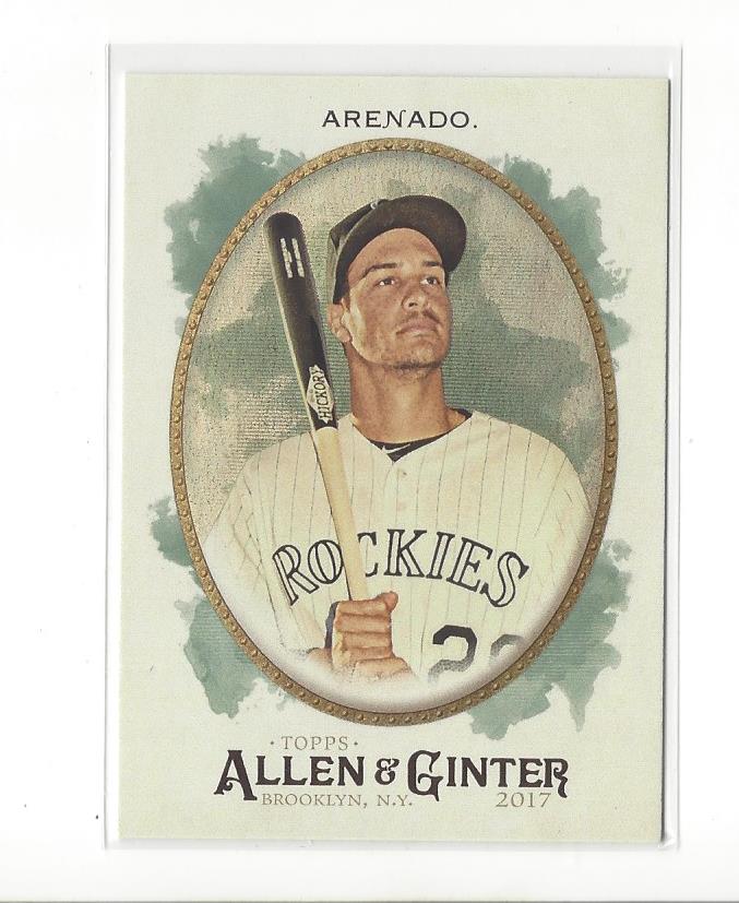 2017 Allen and Ginter Hot Box Parallel Singles (1-200) - You Choose