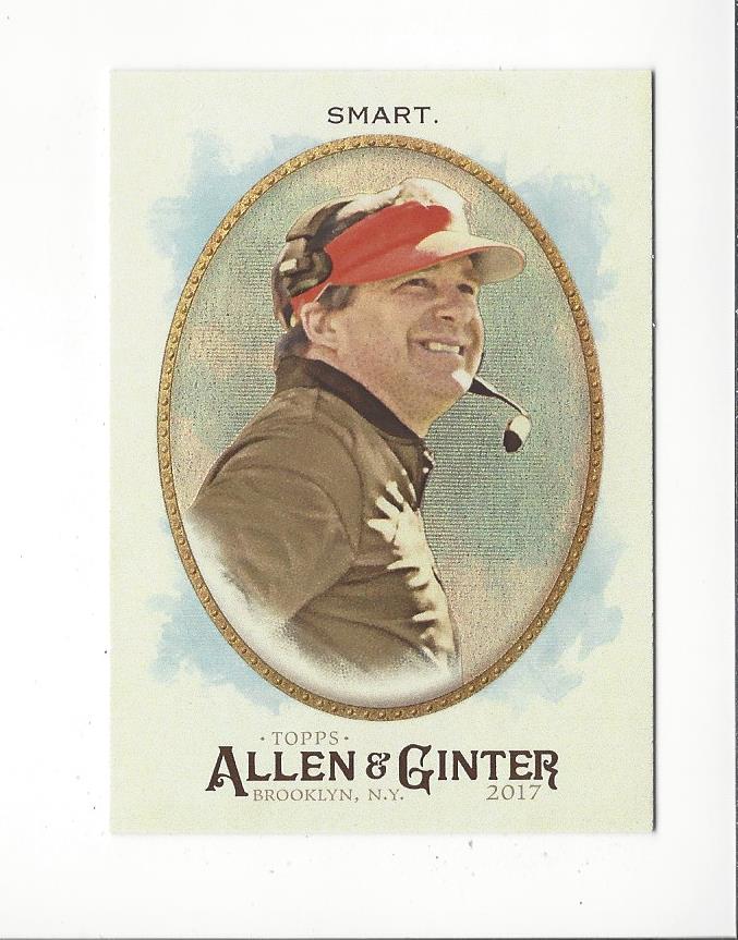 2017 Topps Allen and Ginter Hot Box Foil #179 Kirby Smart CO