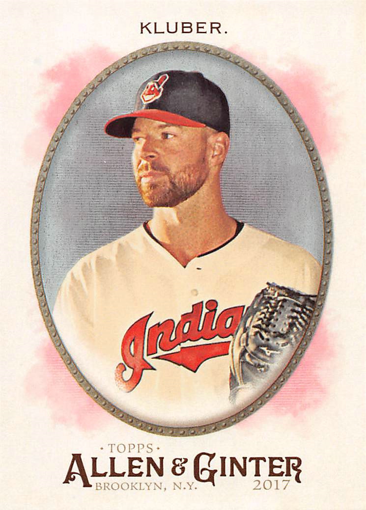 2017 Topps Allen and Ginter Hot Box Foil #180 Corey Kluber
