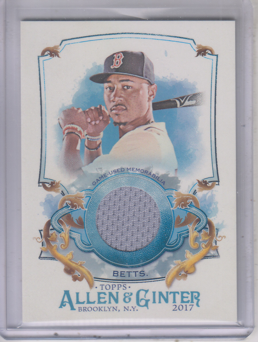 2017 Topps Allen and Ginter Relics #FSRAMB Mookie Betts A
