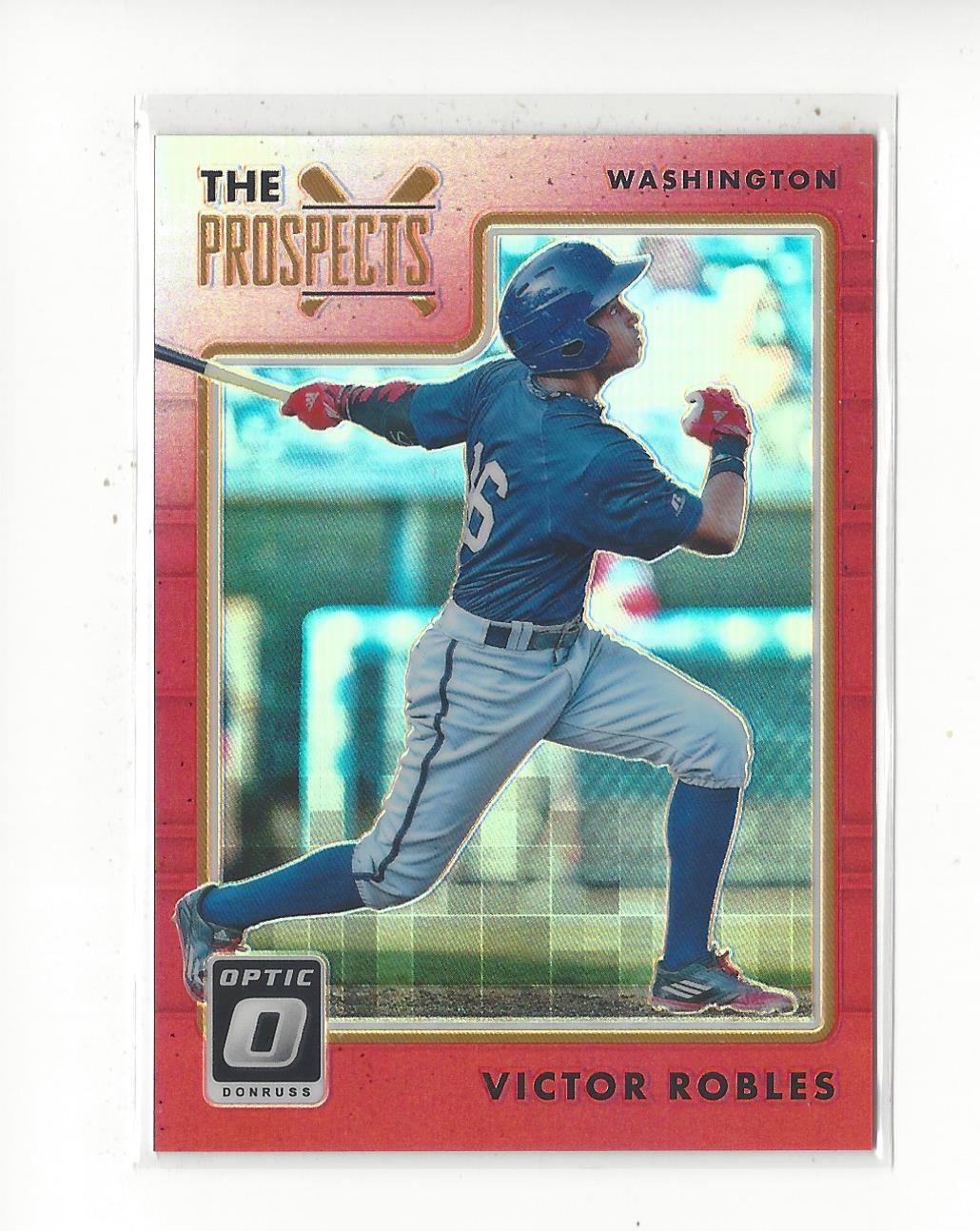2017 Donruss Optic The Prospects Red #TP3 Victor Robles