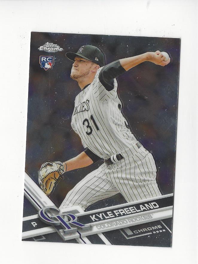 2017 Topps Chrome #59 Kyle Freeland RC