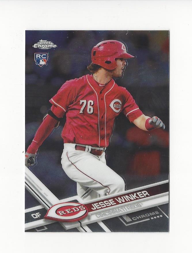 2017 Topps Chrome #74 Jesse Winker RC