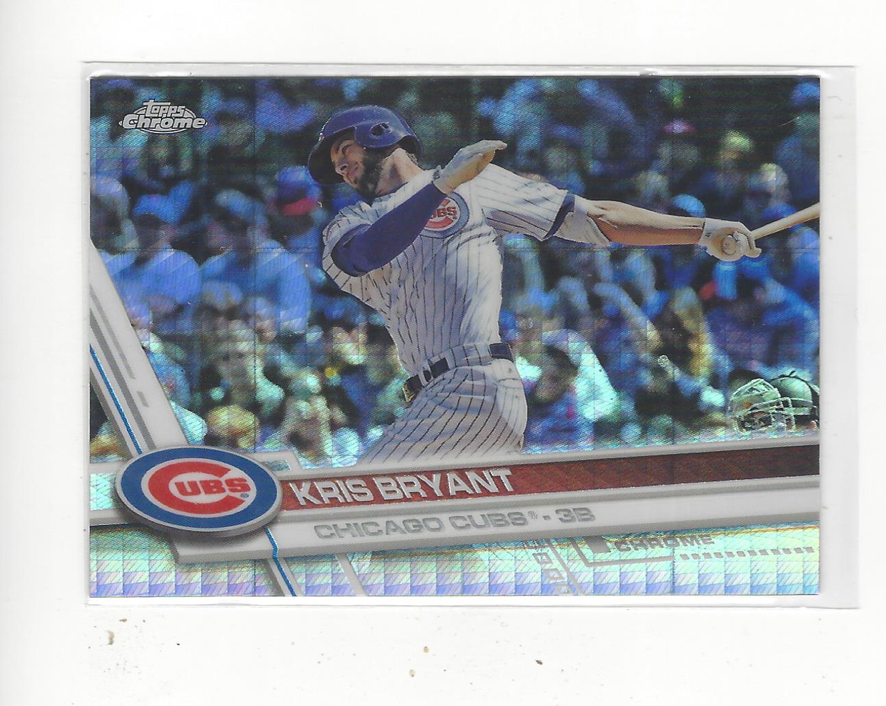 2017 Topps Chrome Prism Refractors #1 Kris Bryant