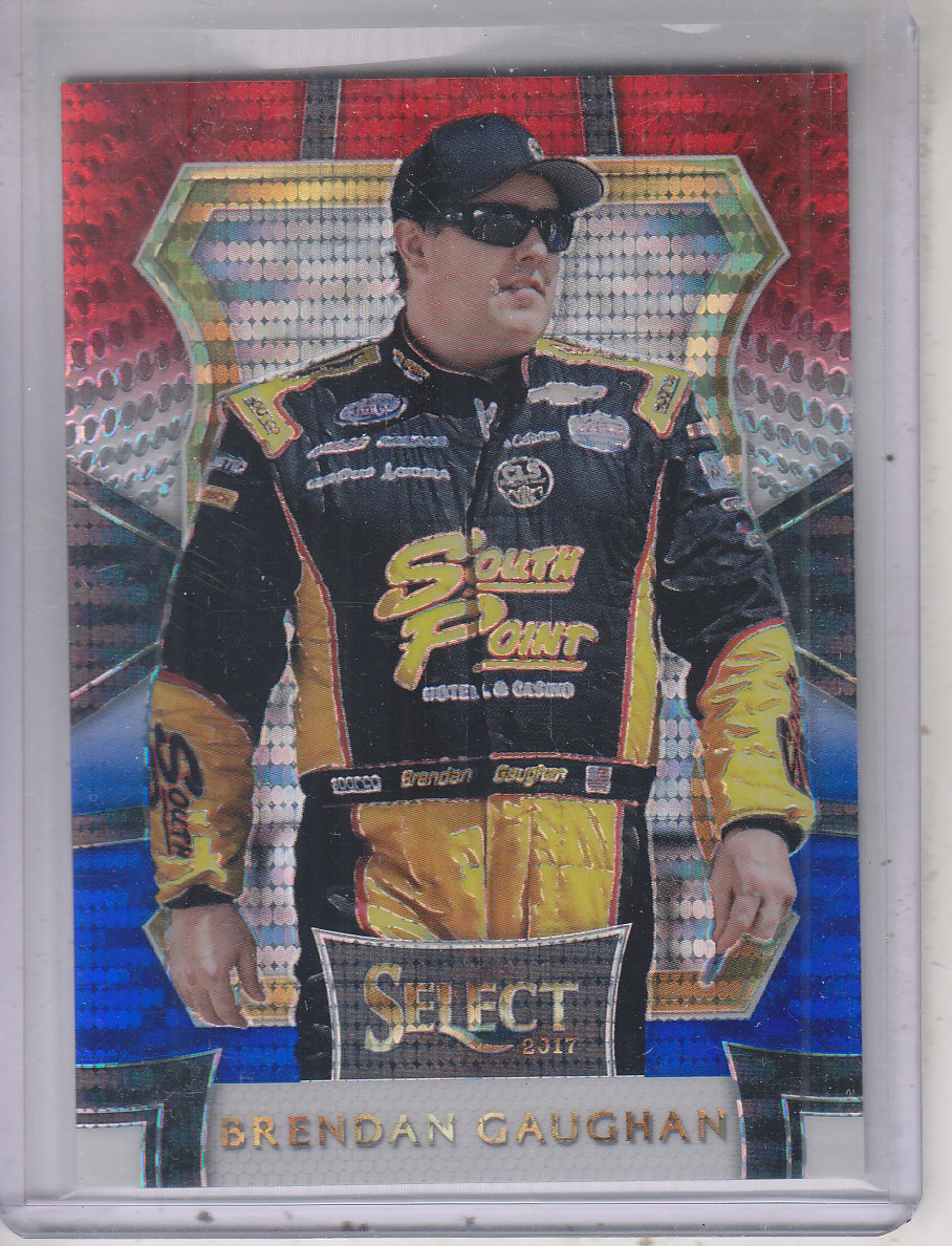 2017 Select Prizms Red White and Blue Pulsar #100 Brendan Gaughan