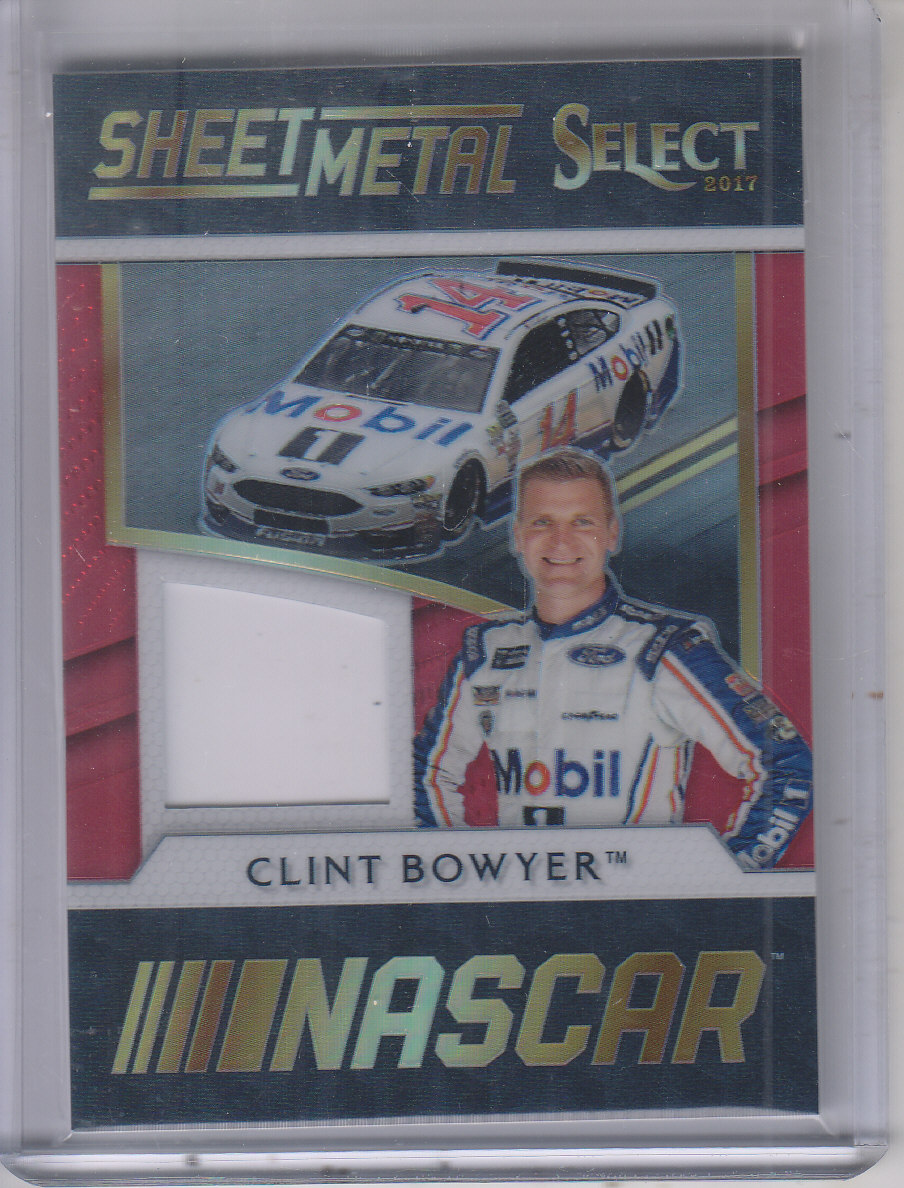 2017 Select Sheet Metal Prizms Red #4 Clint Bowyer/99