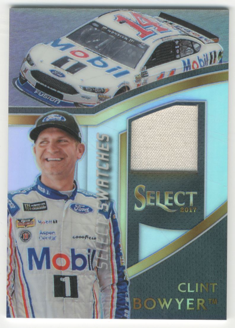 2017 Select Select Swatches #8 Clint Bowyer