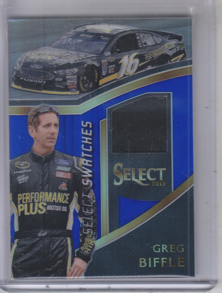 2017 Select Select Swatches Prizms Blue #20 Greg Biffle/199