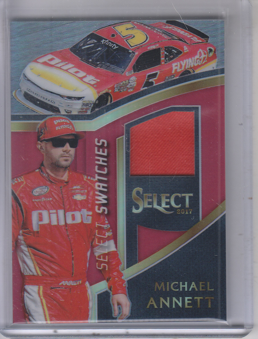 2017 Select Select Swatches Prizms Red #35 Michael Annett/99