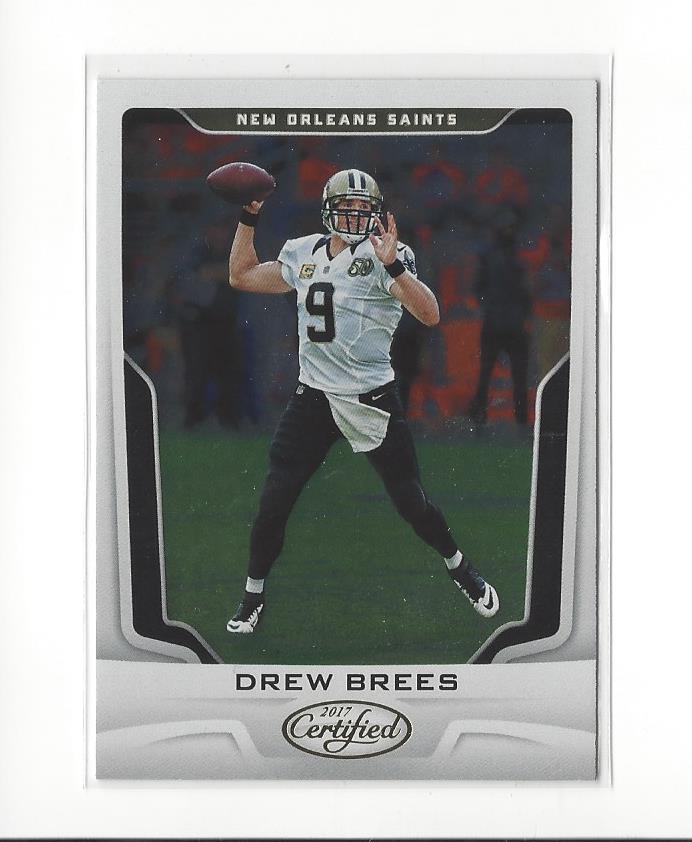 2017 Certified #9 Drew Brees