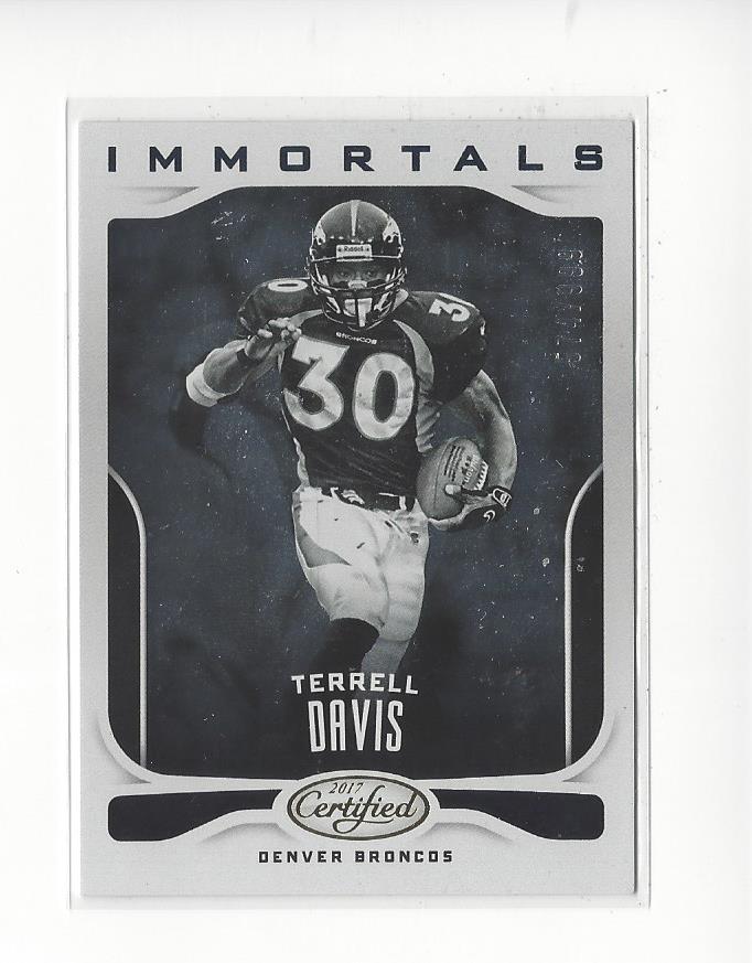 2017 Certified #109 Terrell Davis IMM