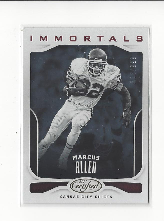 2017 Certified #115 Marcus Allen IMM