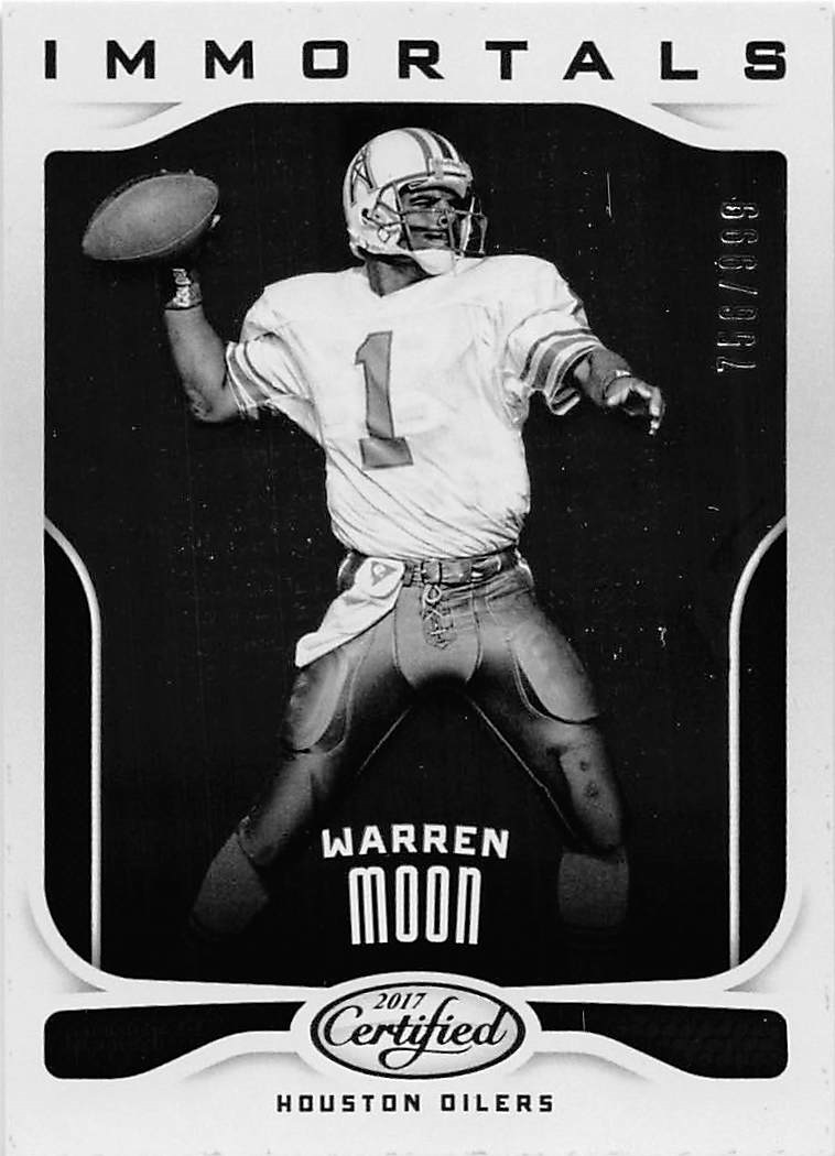 2017 Certified #128 Warren Moon IMM