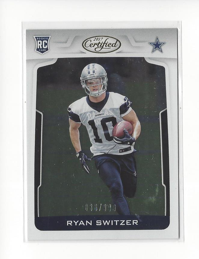 2017 Certified #140 Ryan Switzer RC