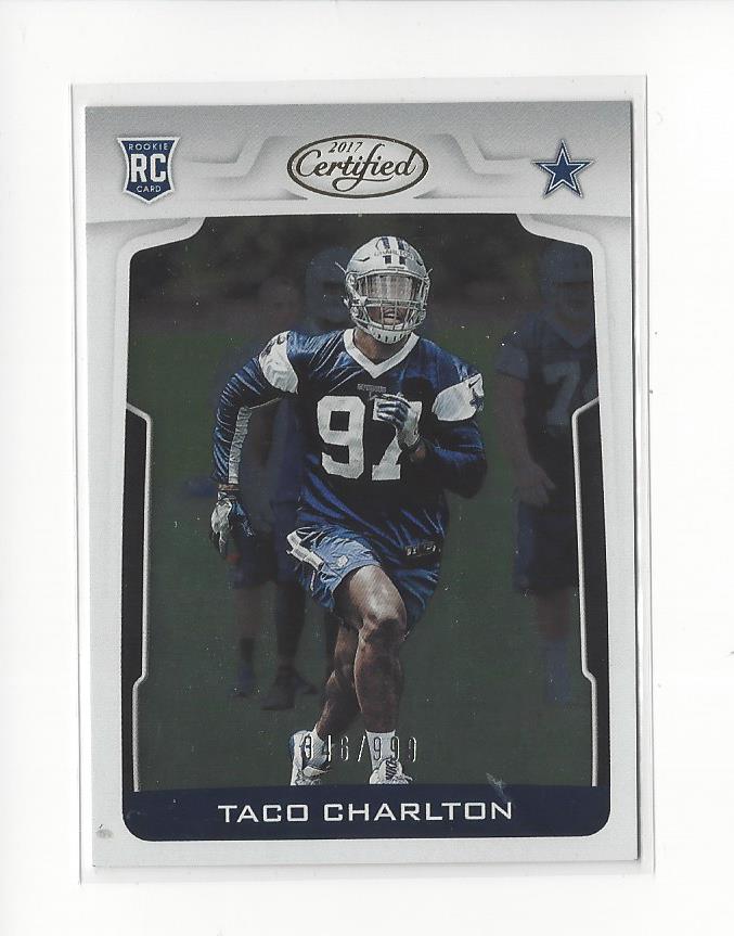 2017 Certified #167 Taco Charlton RC
