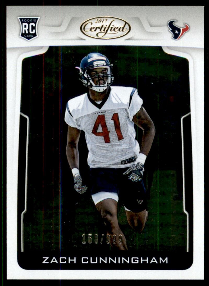 2017 Certified #189 Zach Cunningham RC