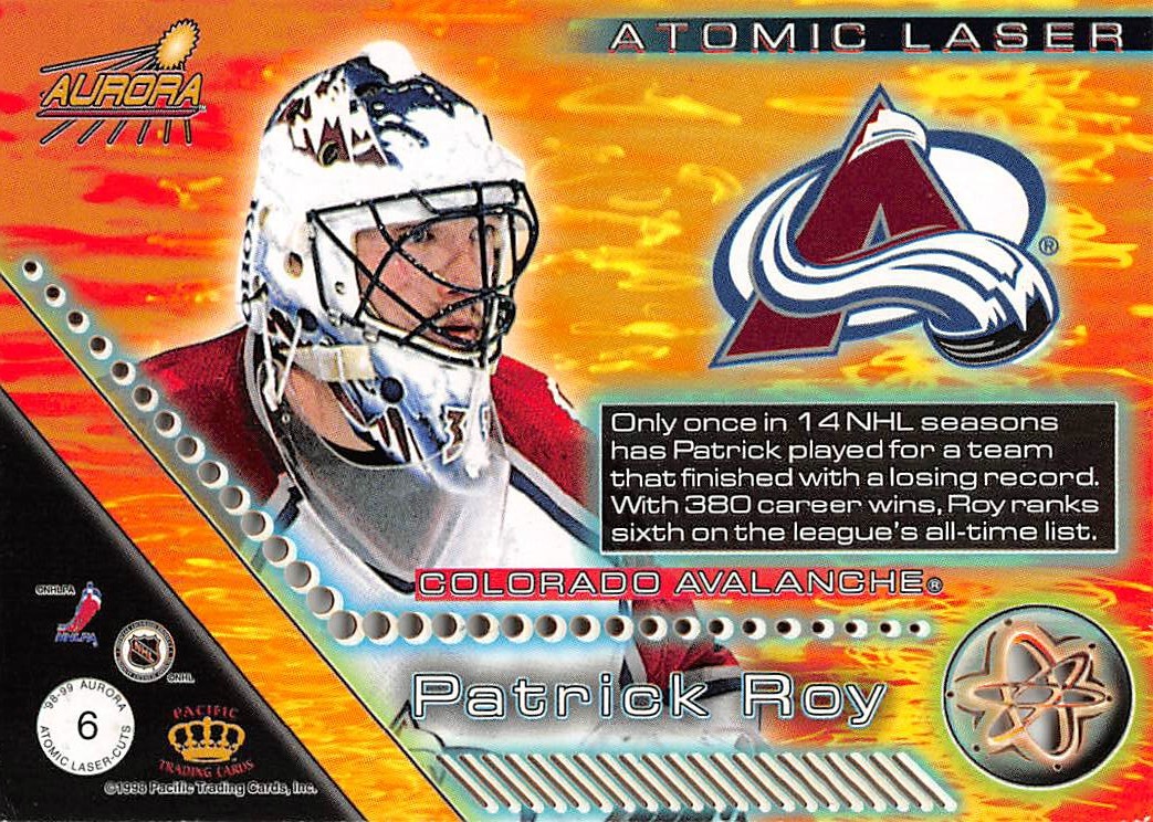 1998-99 Aurora Hockey Atomic Laser Cuts Insert Singles - You Choose - Bild 12 von 36