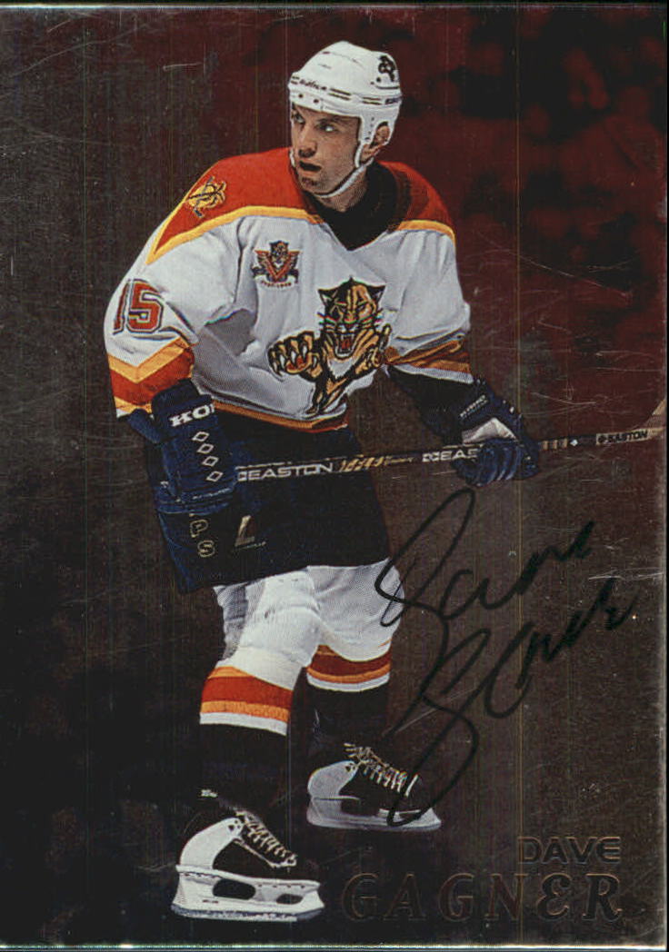 1998-99 Be A Player Autographs #57 Dave Gagner