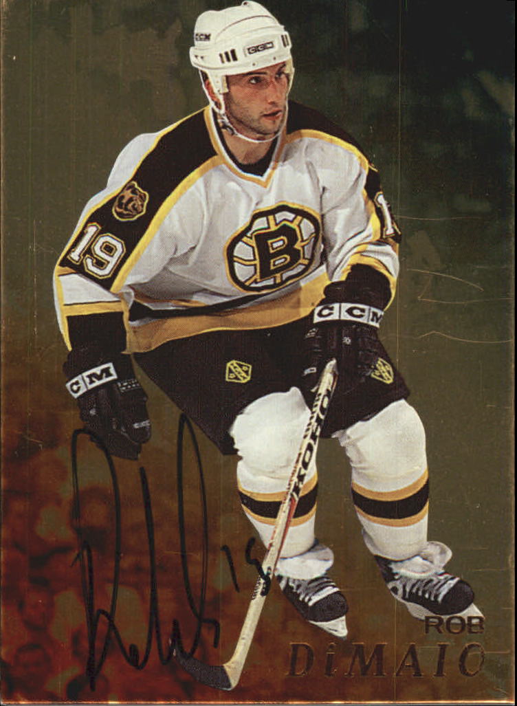 1998-99 Be A Player Autographs Gold #7 Rob Dimaio