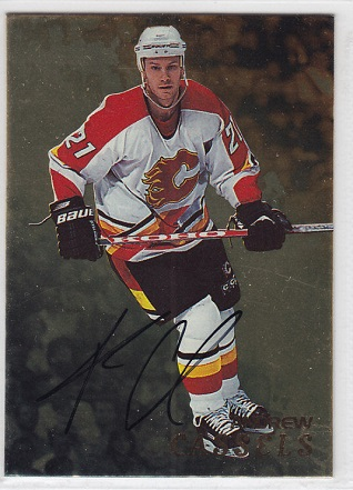1998-99 Be A Player Autographs Gold #20 Andrew Cassels