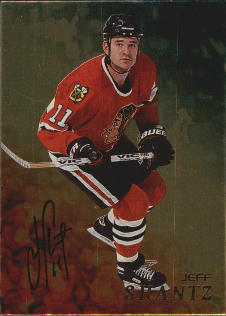 1998-99 Be A Player Autographs Gold #31 Jeff Shantz