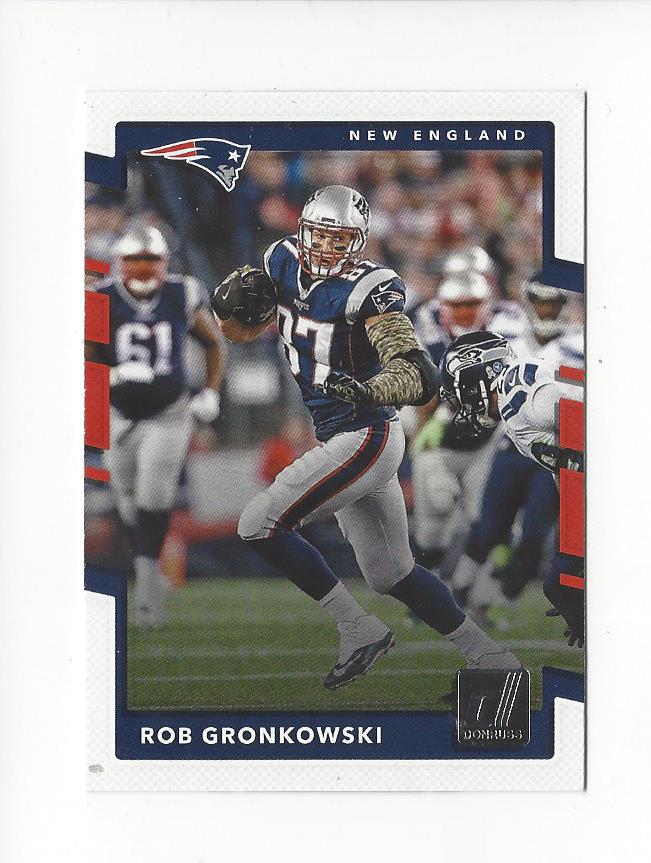 2017 Donruss #25 Rob Gronkowski