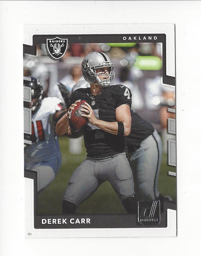 2017 Donruss #133 Derek Carr