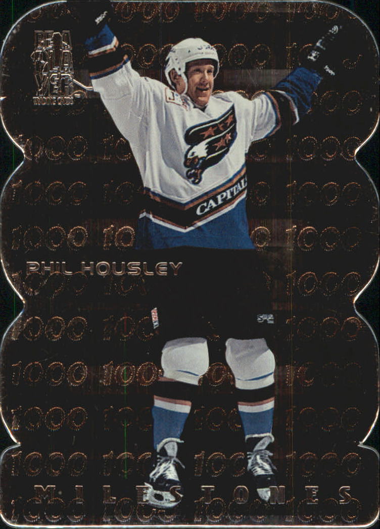 1998-99 Be A Player All-Star Milestones #M16 Phil Housley