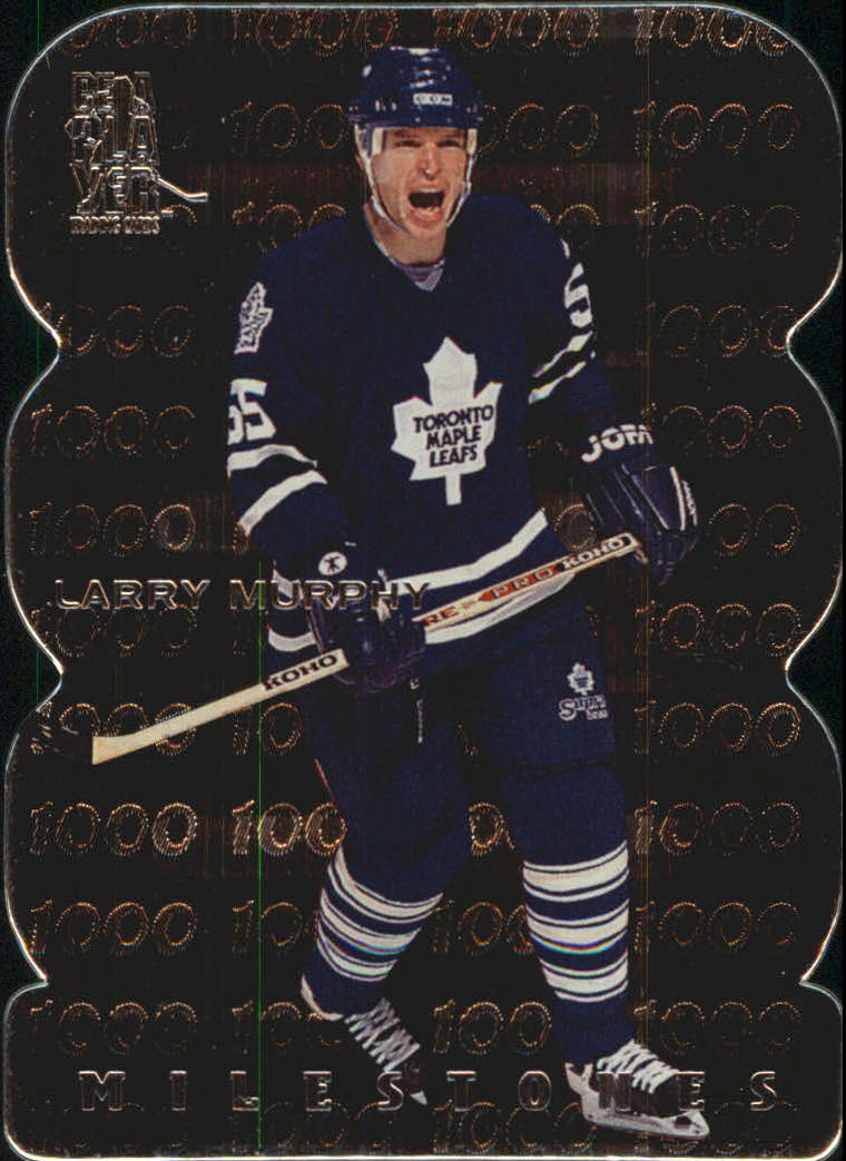 1998-99 Be A Player All-Star Milestones #M20 Larry Murphy