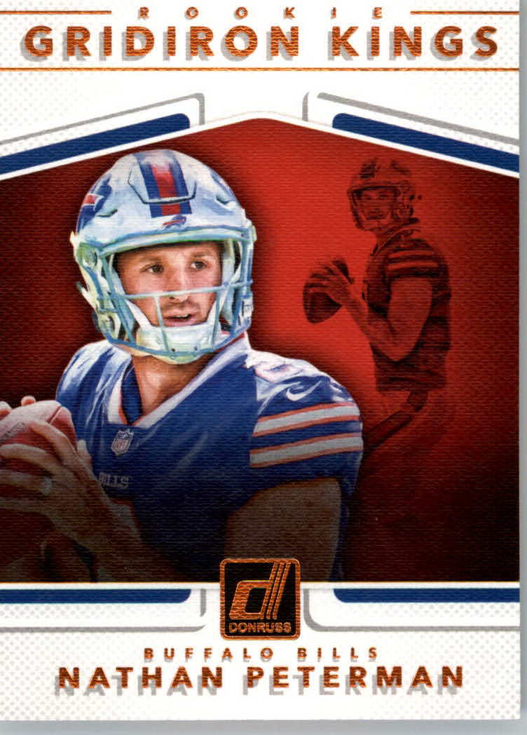 : 2017 Donruss Optic #184 Nathan Peterman Bills Rated