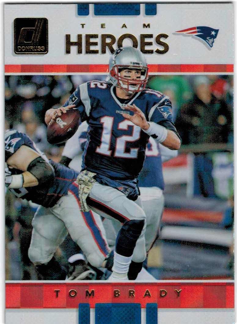 : 2017 Donruss #33 Julian Edelman New England Patriots