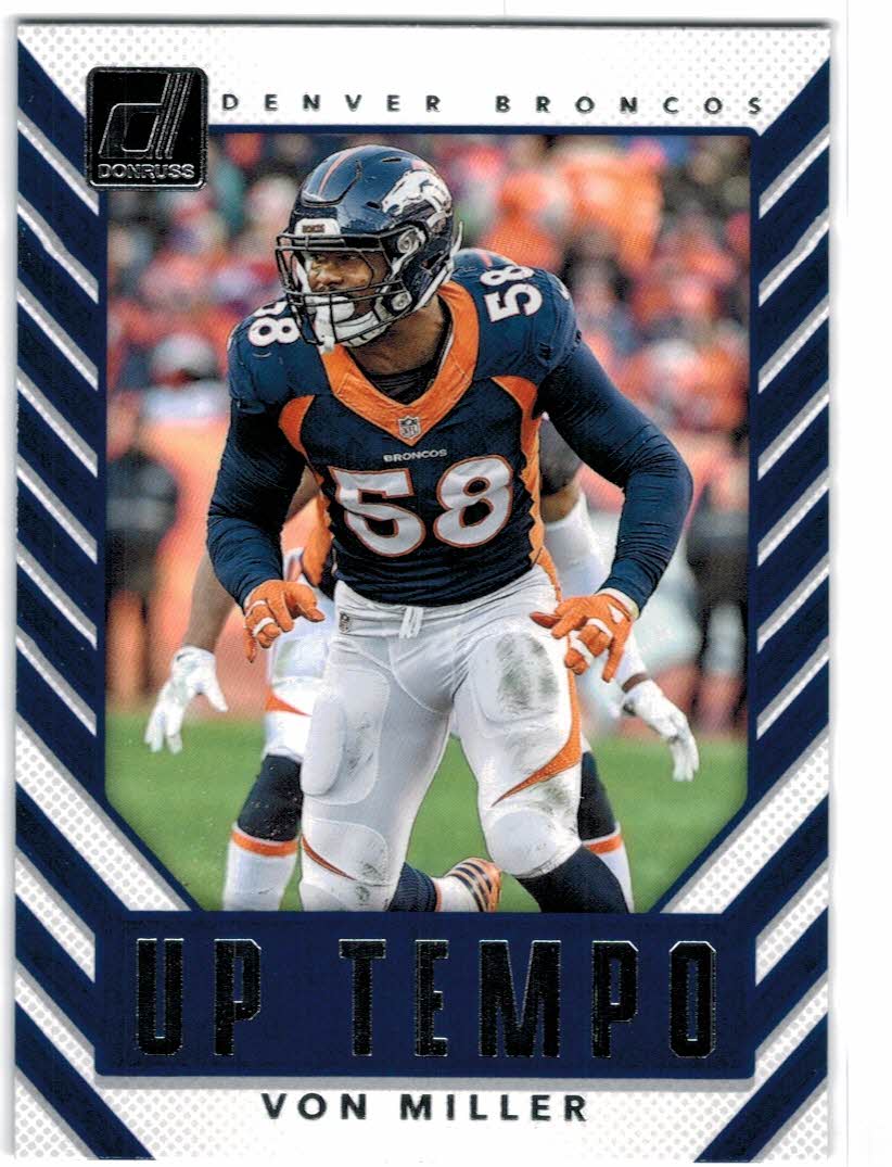 : Football NFL 2017 Donruss #38 Demaryius Thomas Broncos