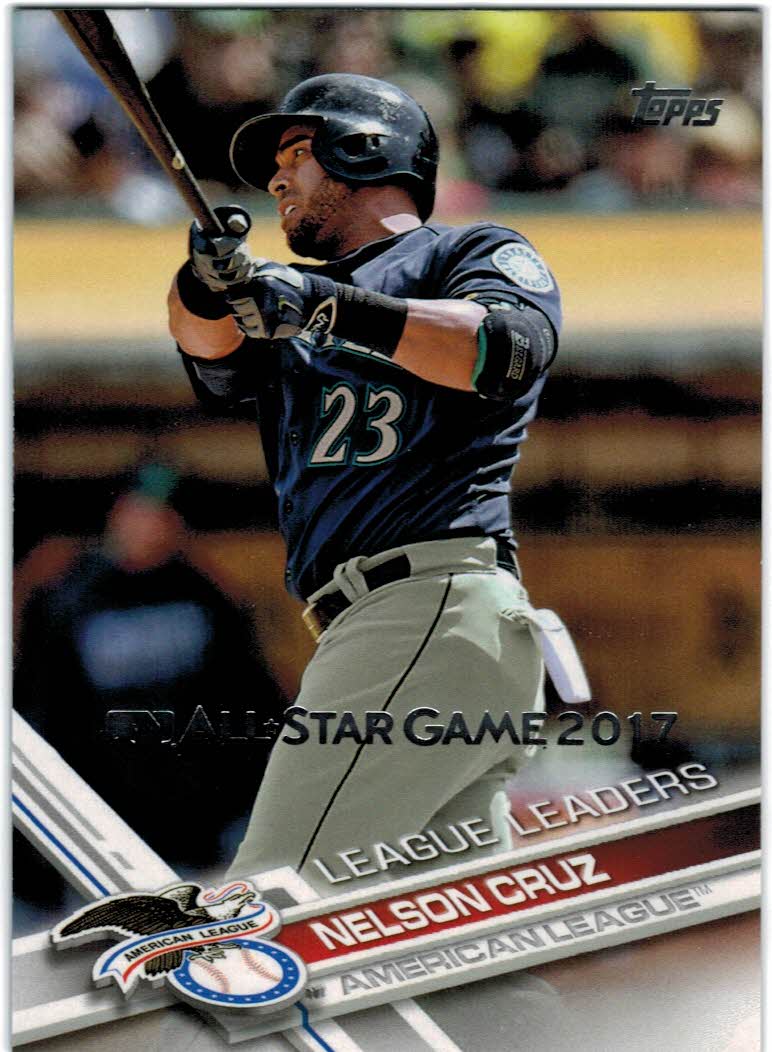  2017 Topps Chrome #133 Nelson Cruz Seattle Mariners